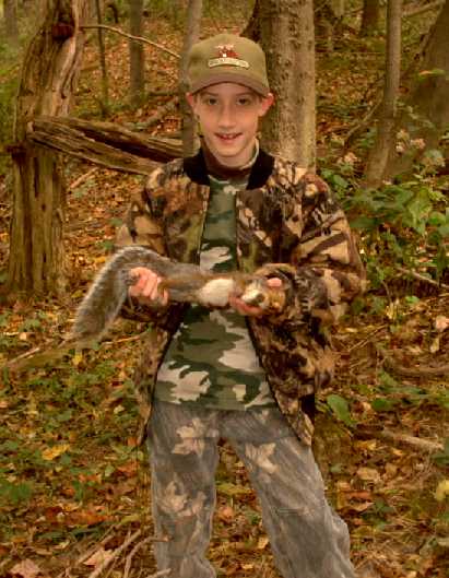 Ryan and his squirrel